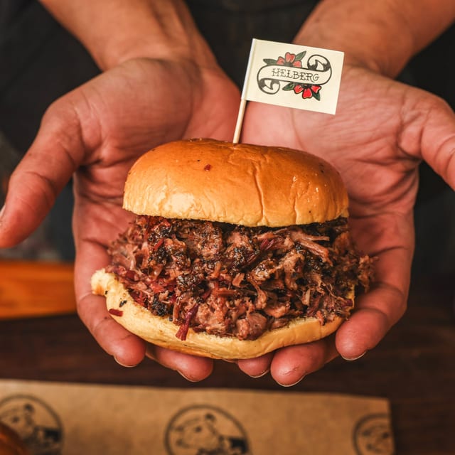 Chopped Beef Sandwich.