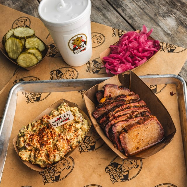 Pork Steak Combo.